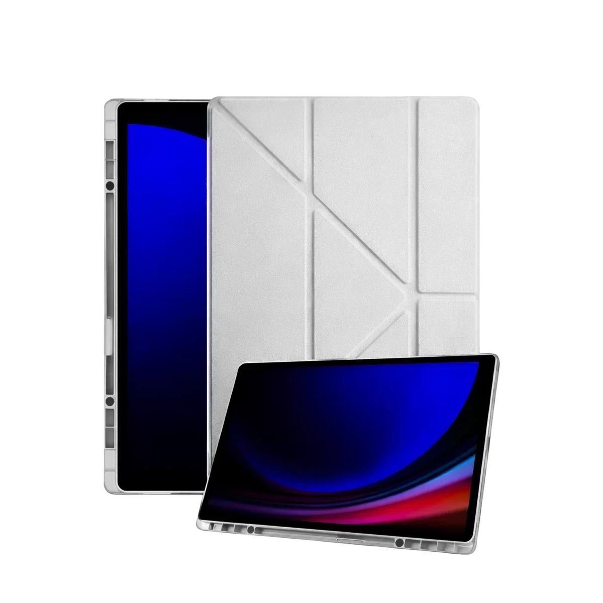 Newface Samsung Galaxy X730 Tab S11 Kalemlikli Mars Tablet Kılıfı - Gri