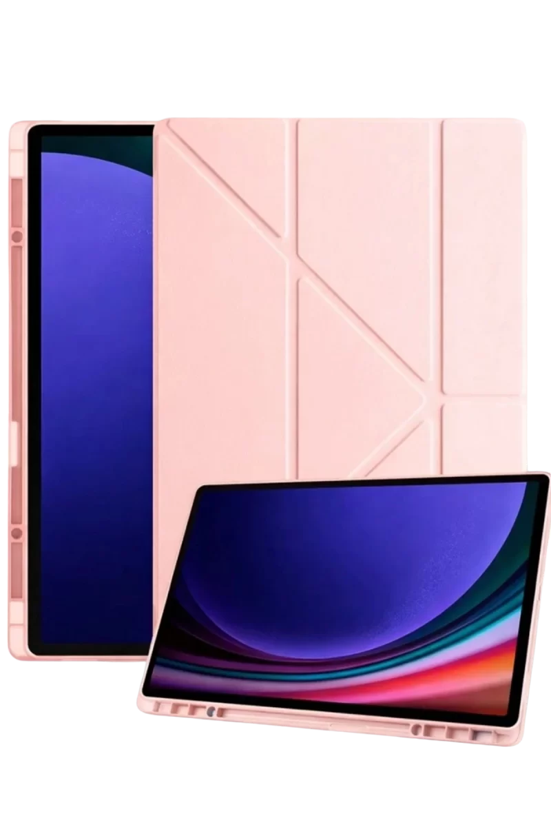 Newface Samsung Galaxy Tab A11 Kalemlikli Mars Tablet Kılıfı - Rose Gold