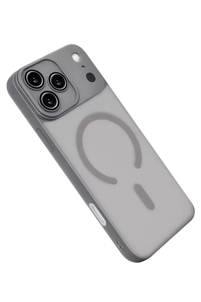 Newface Apple iPhone 17 Pro Max Jota Lensli Magsafe Kapak - Titan Gri
