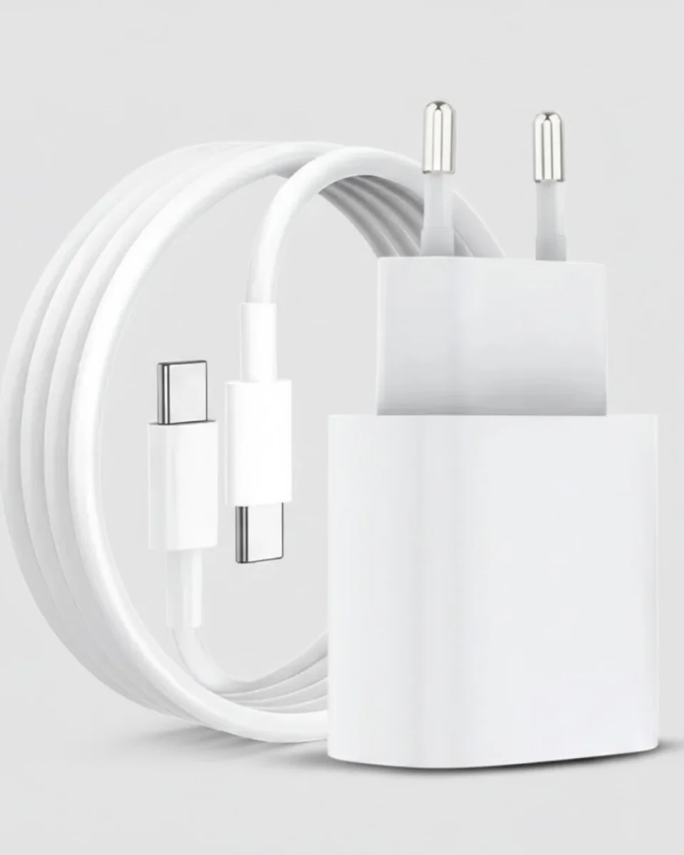 35W Güçlü USB-C Şarj Aleti Type-C Kablo Dahil