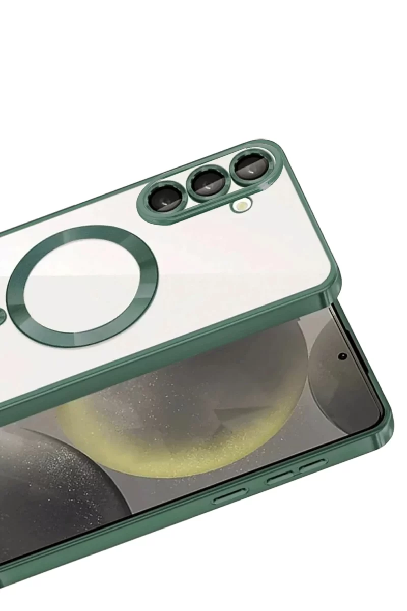 Newface Samsung Galaxy S26 Plus Kross Magneticsafe Kapak - Koyu Yeşil