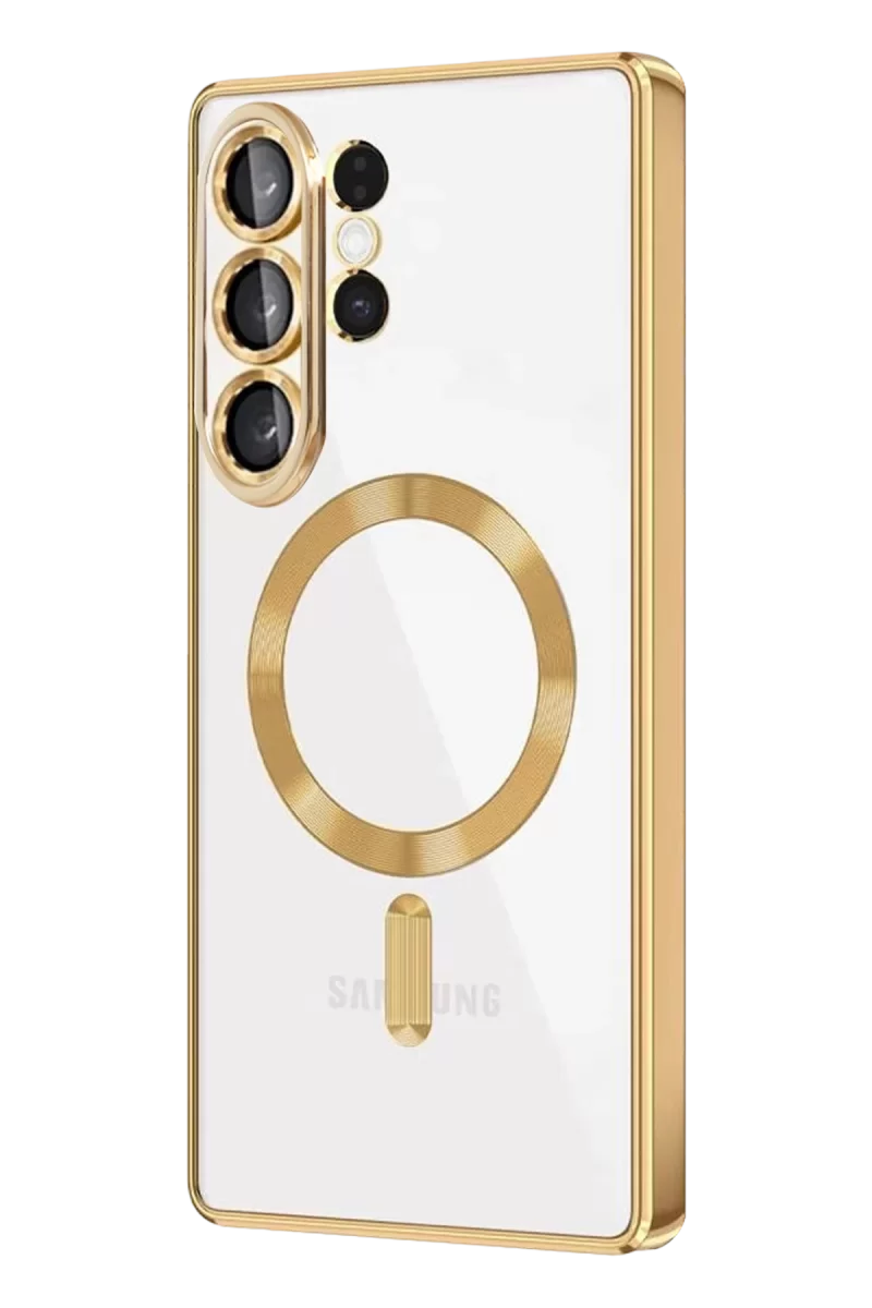 Newface Samsung Galaxy S26 Ultra Kross Magneticsafe Kapak - Gold