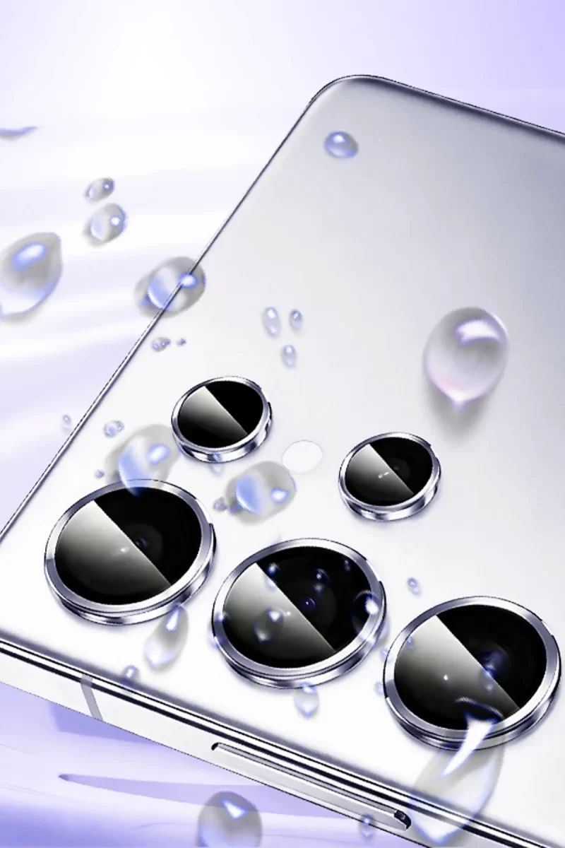 Newface Samsung Galaxy S26 Ultra Bilvis Titan Kamera Lens - Gümüş