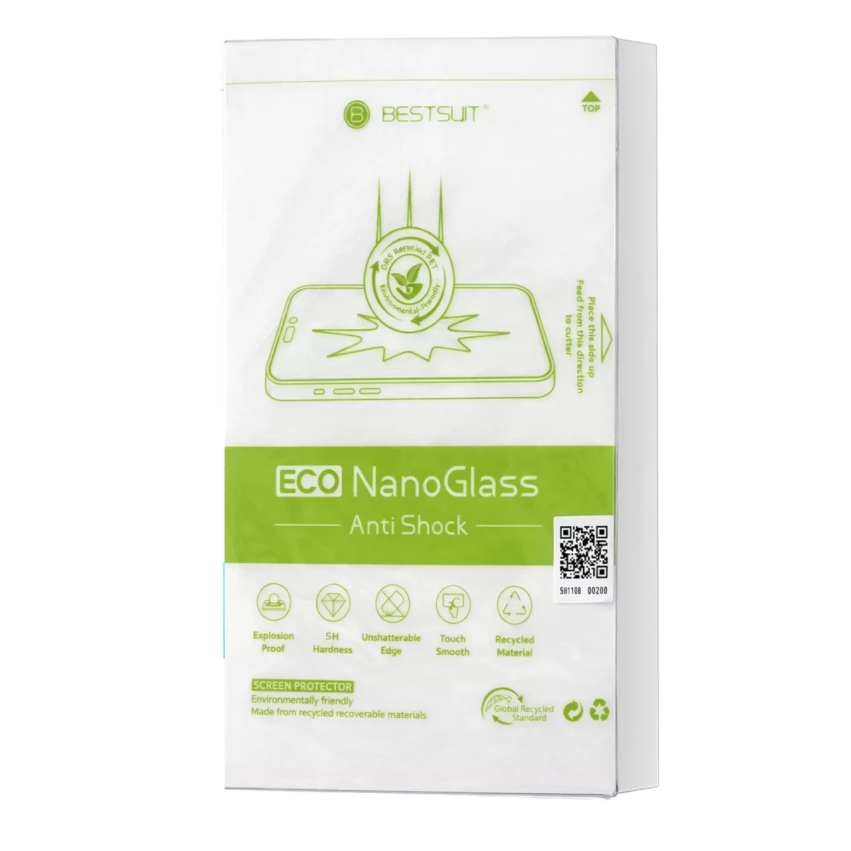 Best Suit Makine 5H Eco Nano Cam Ekran Koruyucu 10 Adet
