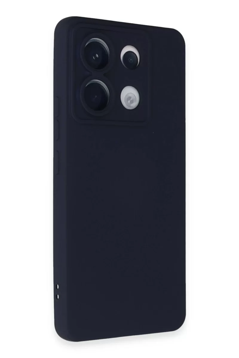 Newface Xiaomi Redmi Note 13 Pro 5G Kılıf Nano içi Kadife Silikon - Lacivert