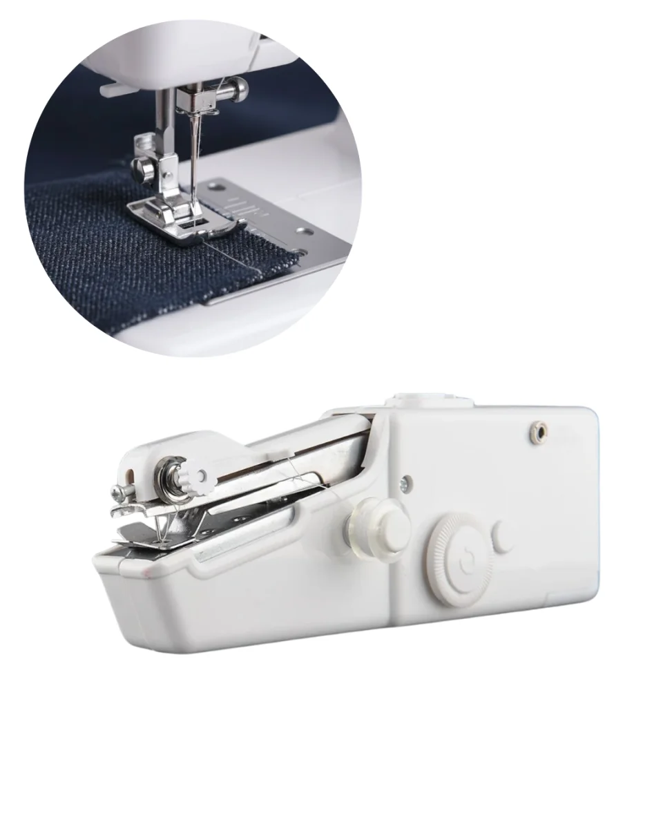 Ev ve Seyahat İçin Mini El Dikiş Makinesi Kolay Kullanım