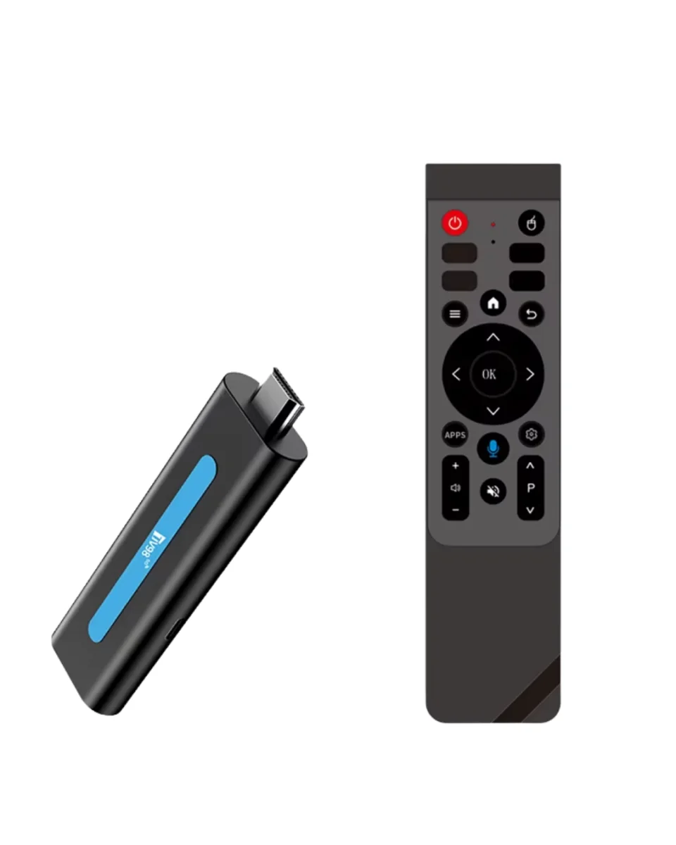 8K Android TV Stick Bas Konuş Destekli Güçlü Performans