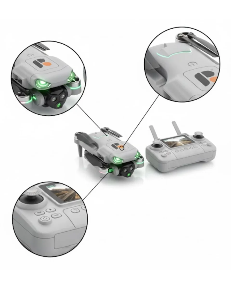 Akıllı Sensörlü Drone Canlı Görüntü Aktarımlı