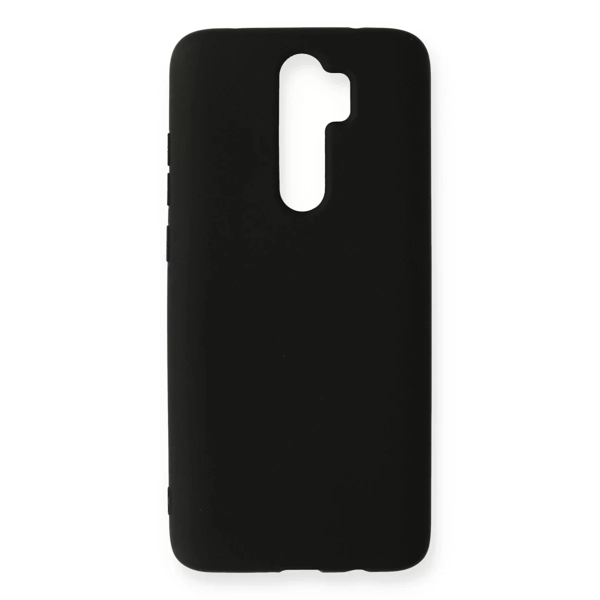 Newface Xiaomi Redmi Note 8 Pro Kılıf Nano içi Kadife Silikon - Siyah