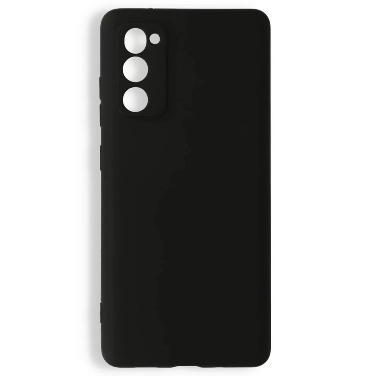 Newface Samsung Galaxy S20 FE Kılıf Nano içi Kadife Silikon - Siyah