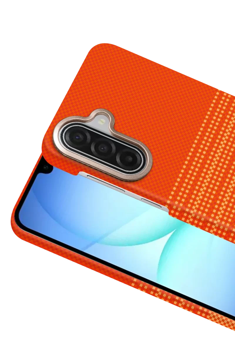 Newface Samsung Galaxy A56 Vega Magsafe Kapak - Turuncu