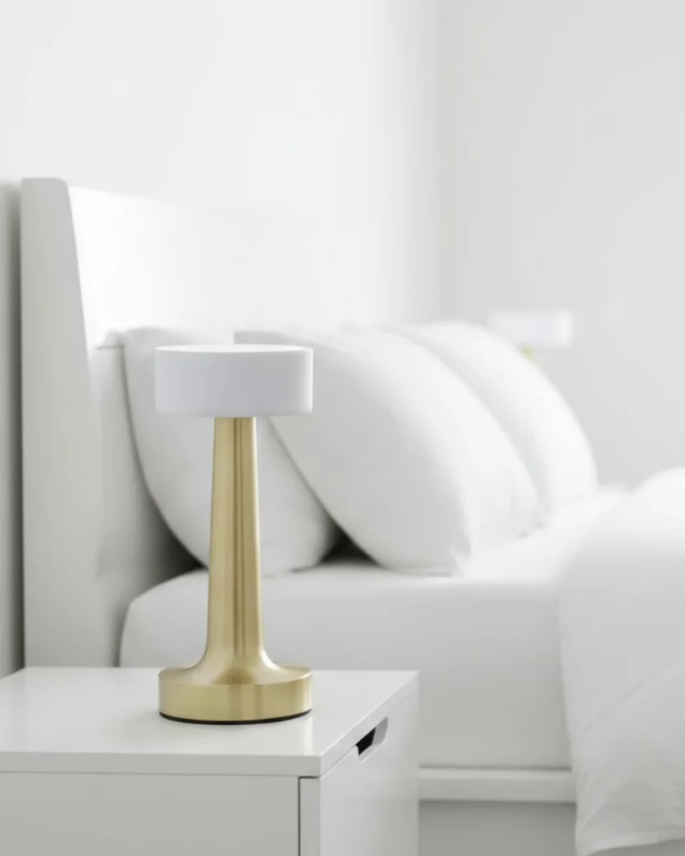 3 Renk Ayarlı LED Masa Lambası Dimmerli Modern Tasarım