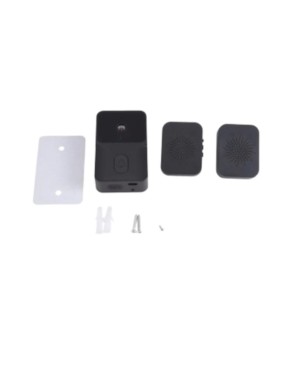 Kablosuz Video Kapı Zili Gece Görüşlü Gerçek Zamanlı Fotoğraf