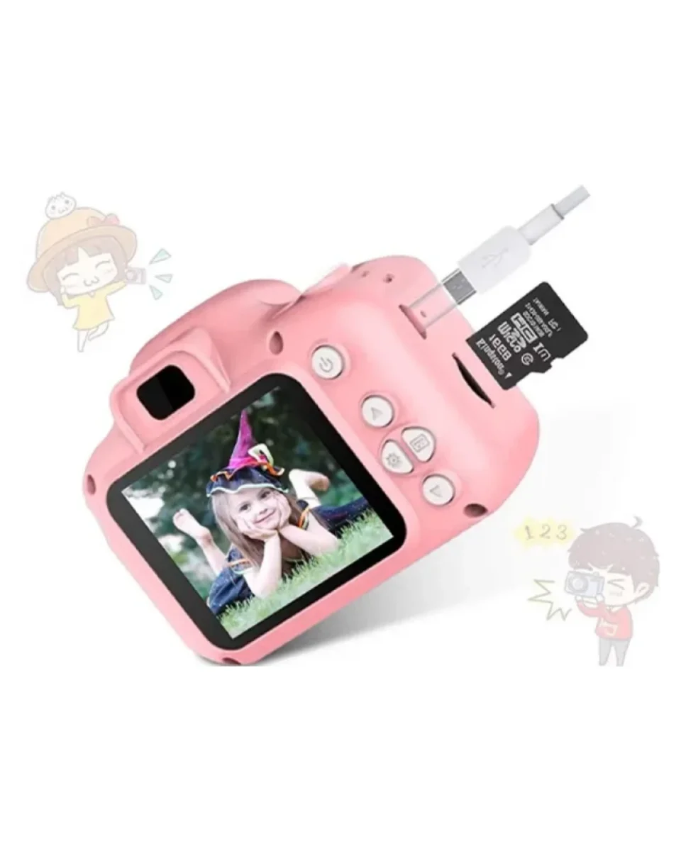 Şarjlı Mini Video Kamera HD Fotoğraf Çekimli Bilgisayar Bağlantılı Hafıza Kart Destekli