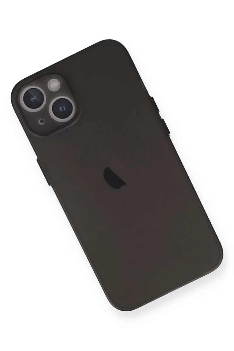 Newface Apple iPhone 14 Kılıf PP Ultra İnce Kapak - Gri