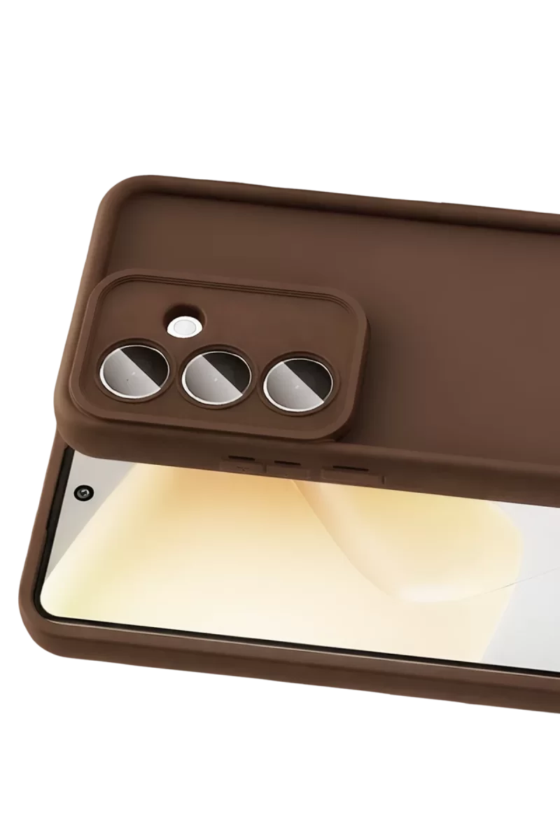 Newface Samsung Galaxy A37 5G Viera Silikon - Kahverengi