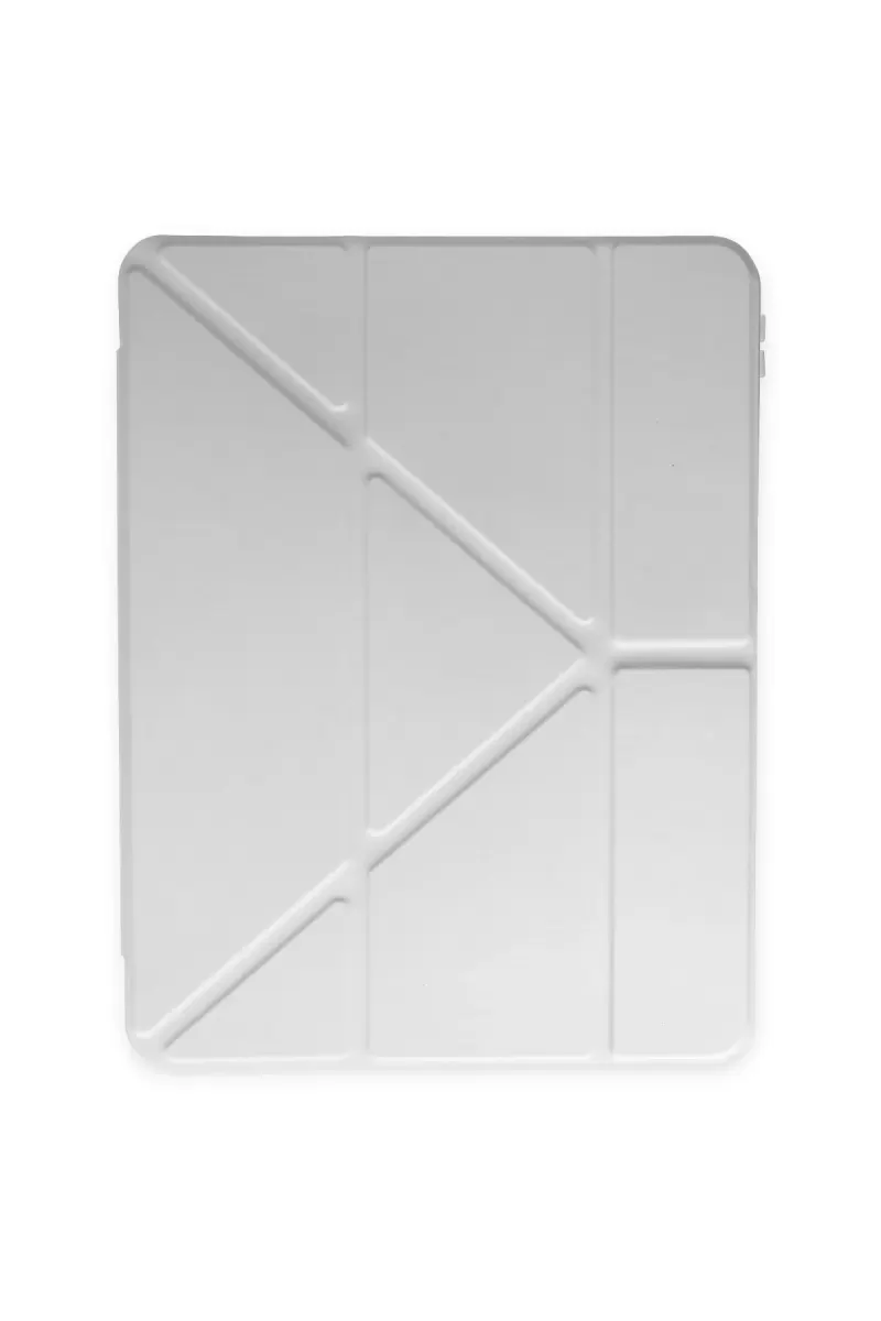 Newface Apple iPad Air 4 10.9 Kılıf Kalemlikli Mars Tablet Kılıfı - Gri