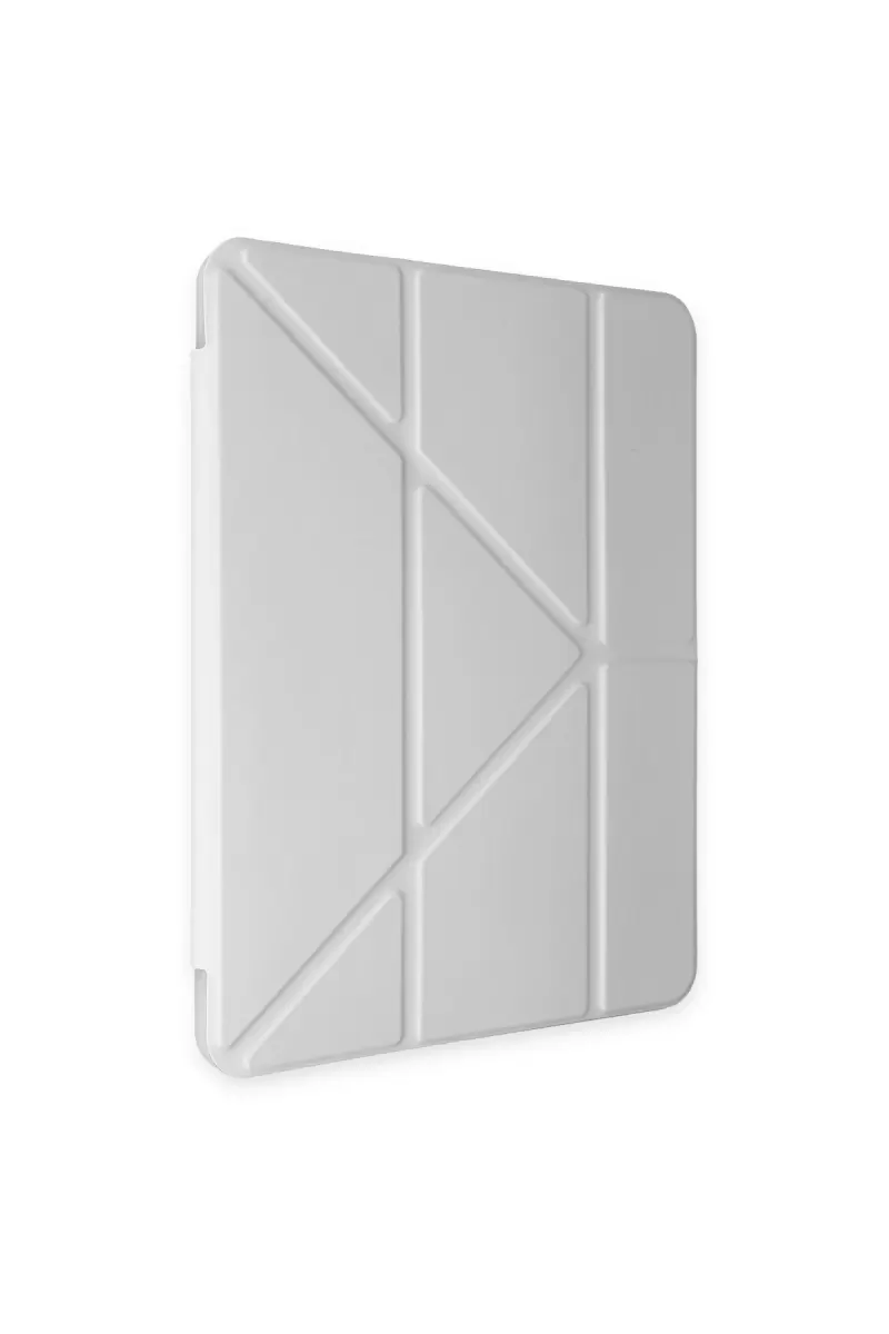 Newface Apple iPad Air 4 10.9 Kılıf Kalemlikli Mars Tablet Kılıfı - Gri