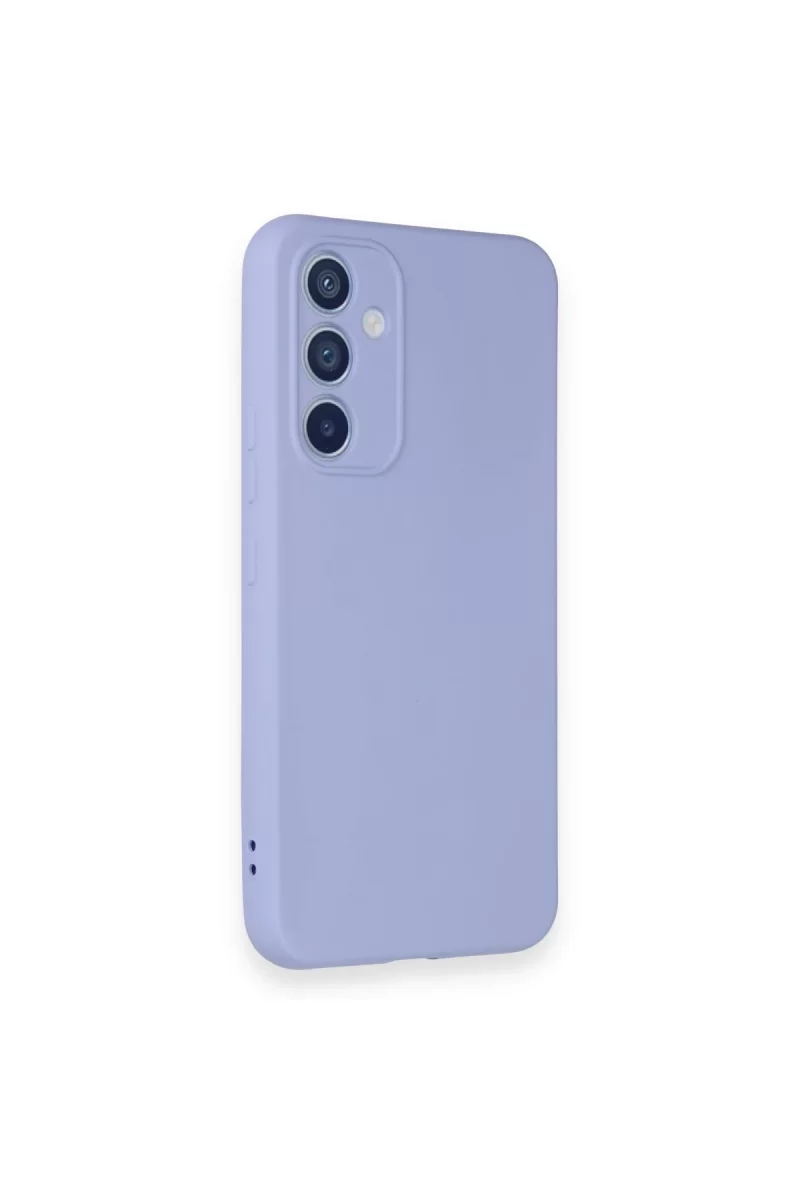 Newface Samsung Galaxy A54 5G Kılıf Nano içi Kadife Silikon - Lila