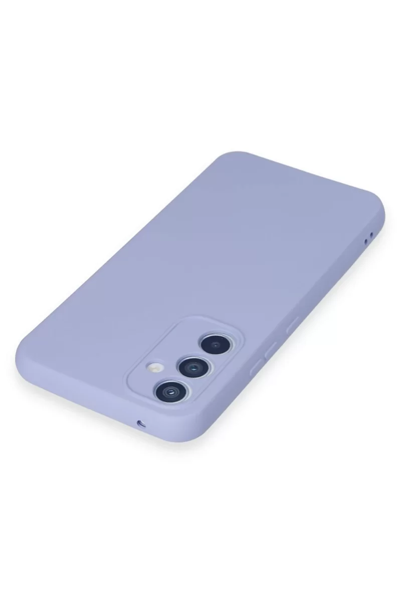 Newface Samsung Galaxy A54 5G Kılıf Nano içi Kadife Silikon - Lila