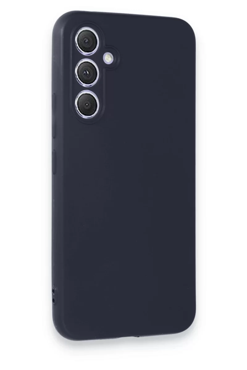 Newface Samsung Galaxy A54 5G Kılıf First Silikon - Lacivert