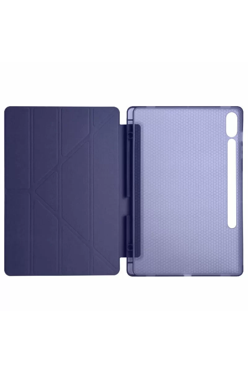Newface Samsung Galaxy X510 Tab S9 FE 11 Kılıf Kalemlikli Mars Tablet Kılıfı - Lacivert
