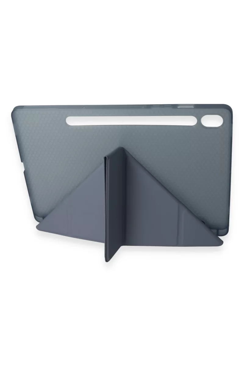 Newface Samsung Galaxy Tab A9 Plus Kılıf Kalemlikli Mars Tablet Kılıfı - Lila