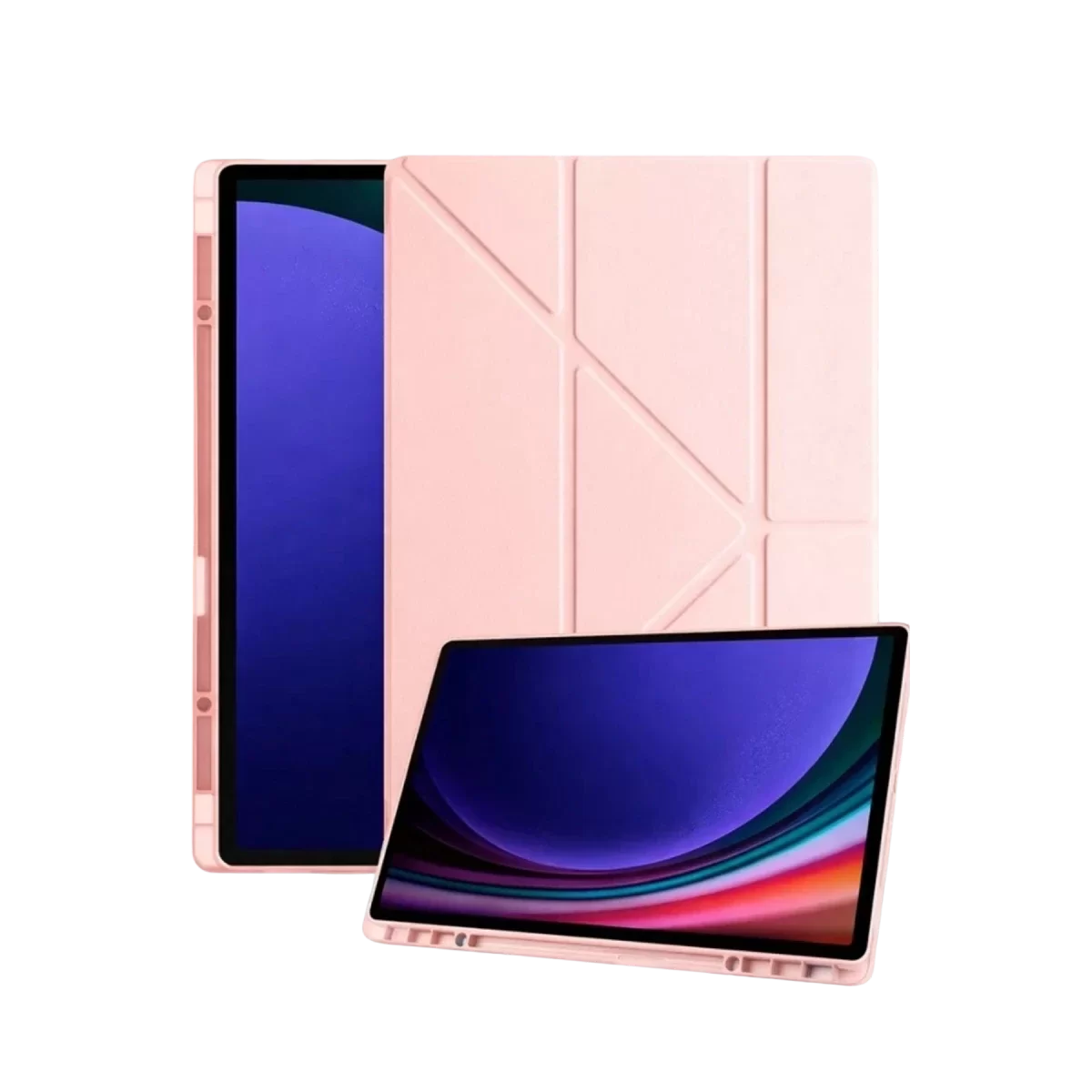 Newface Samsung Galaxy X730 Tab S11 Kalemlikli Mars Tablet Kılıfı - Rose Gold