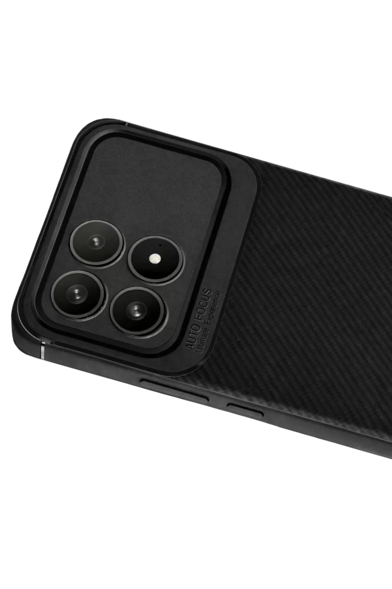 Newface Xiaomi Poco F8 Pro Auto Focus Karbon Kapak - Siyah