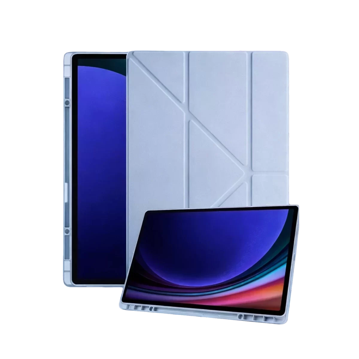 Newface Samsung Galaxy X730 Tab S11 Kalemlikli Mars Tablet Kılıfı - Mavi