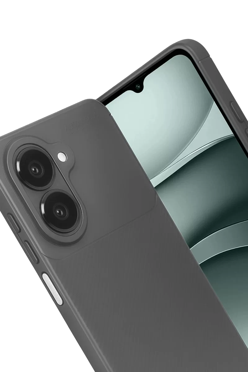 Newface Samsung Galaxy A07 4G Auto Focus Karbon Kapak - Gri