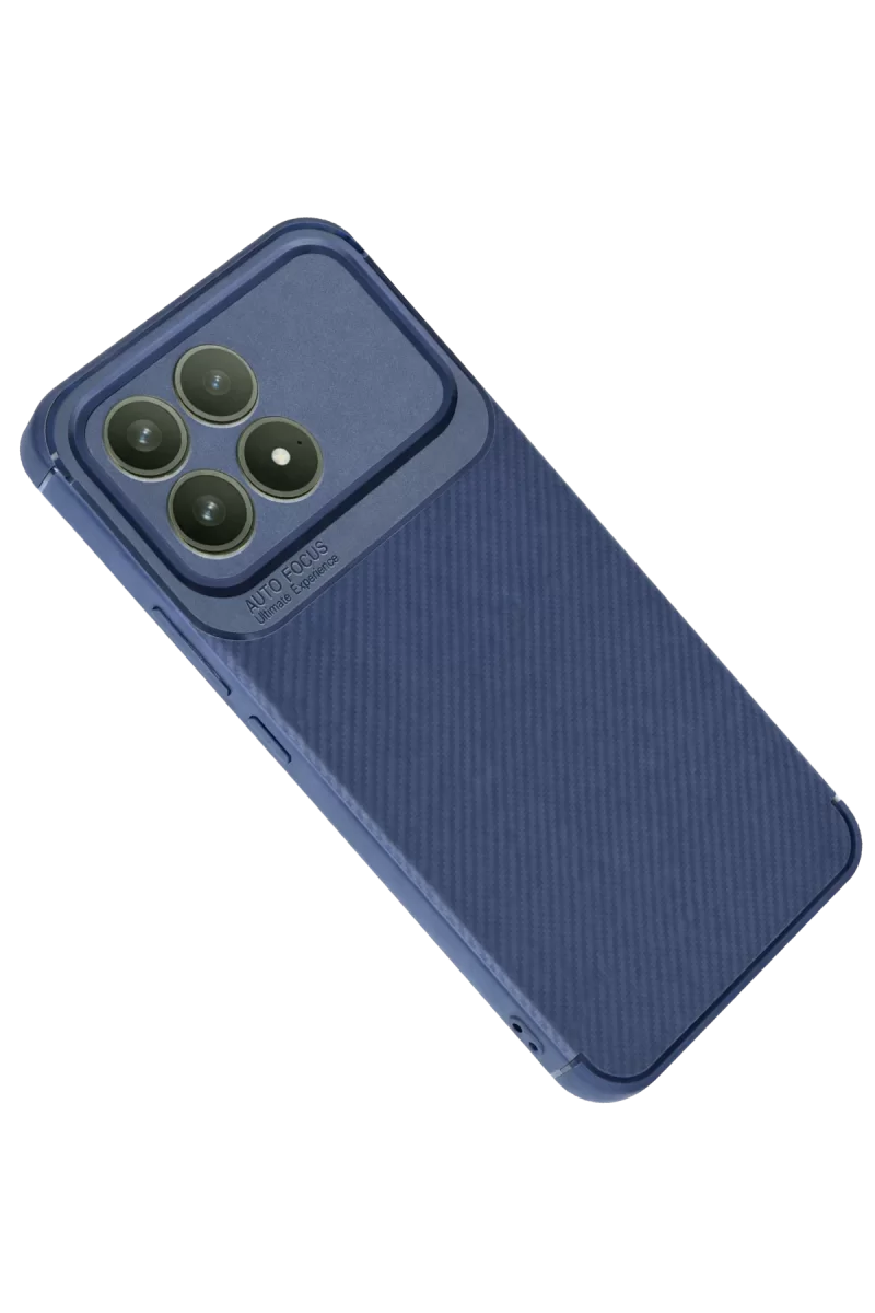 Newface Xiaomi Poco F8 Pro Auto Focus Karbon Kapak - Lacivert