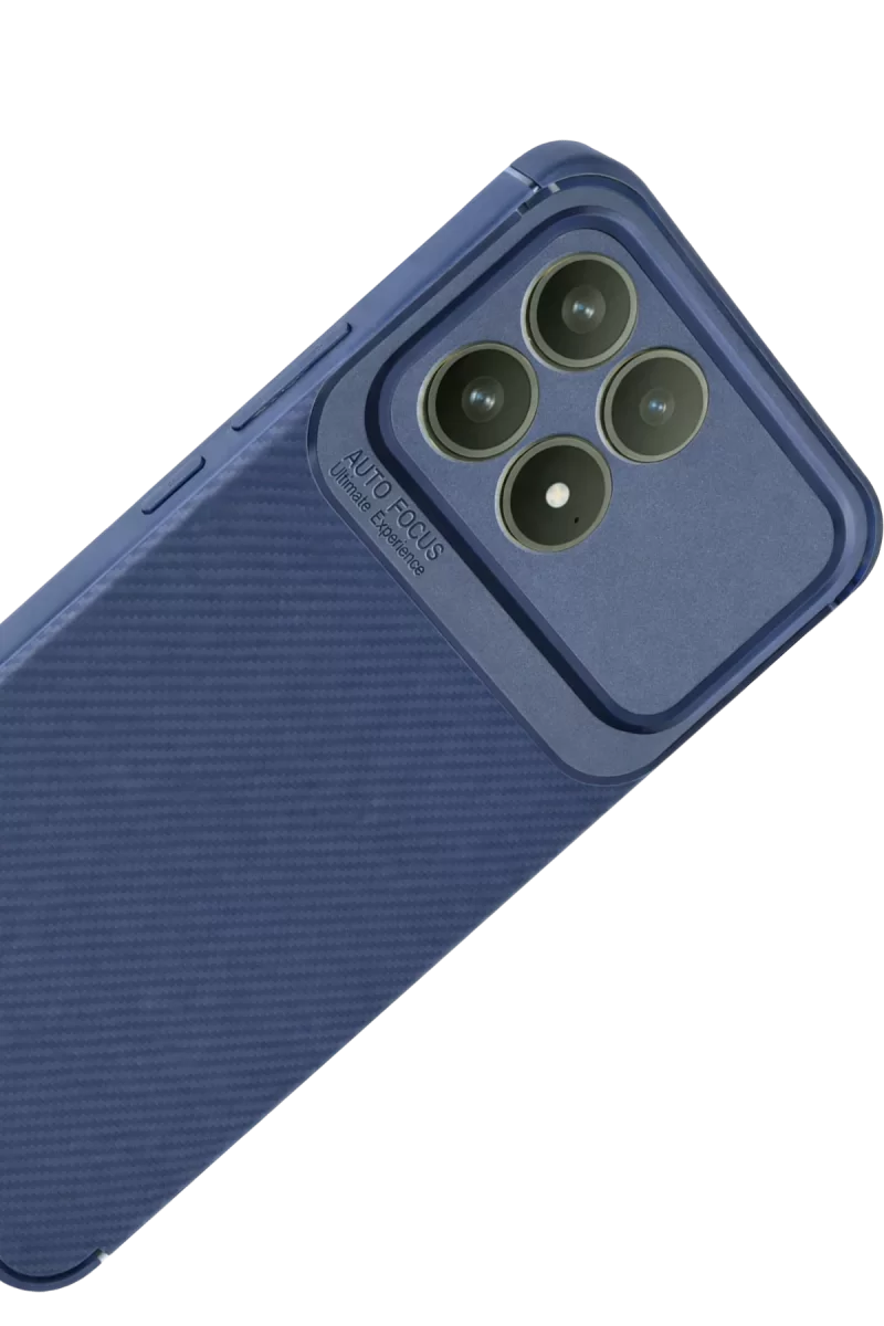Newface Xiaomi Poco F8 Pro Auto Focus Karbon Kapak - Lacivert