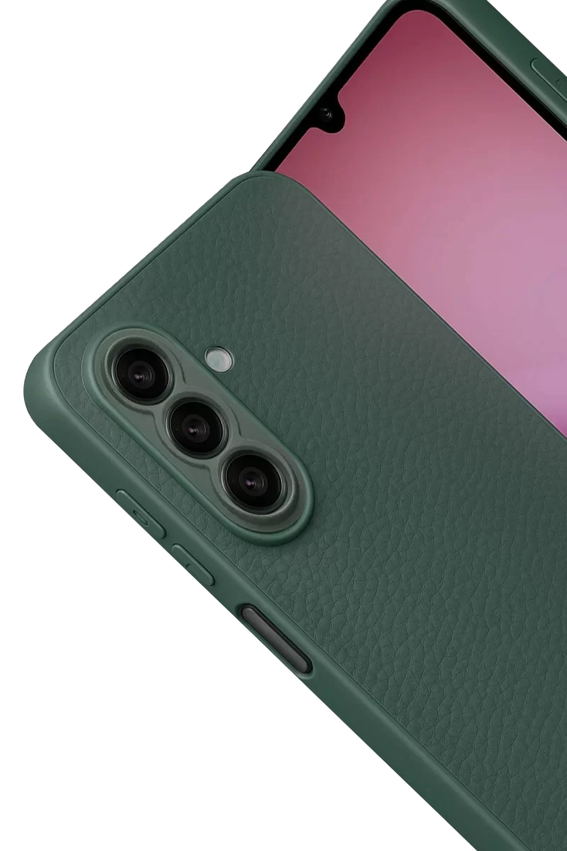Newface Samsung Galaxy A17 5G Thermax Silikon Kılıf - Koyu Yeşil