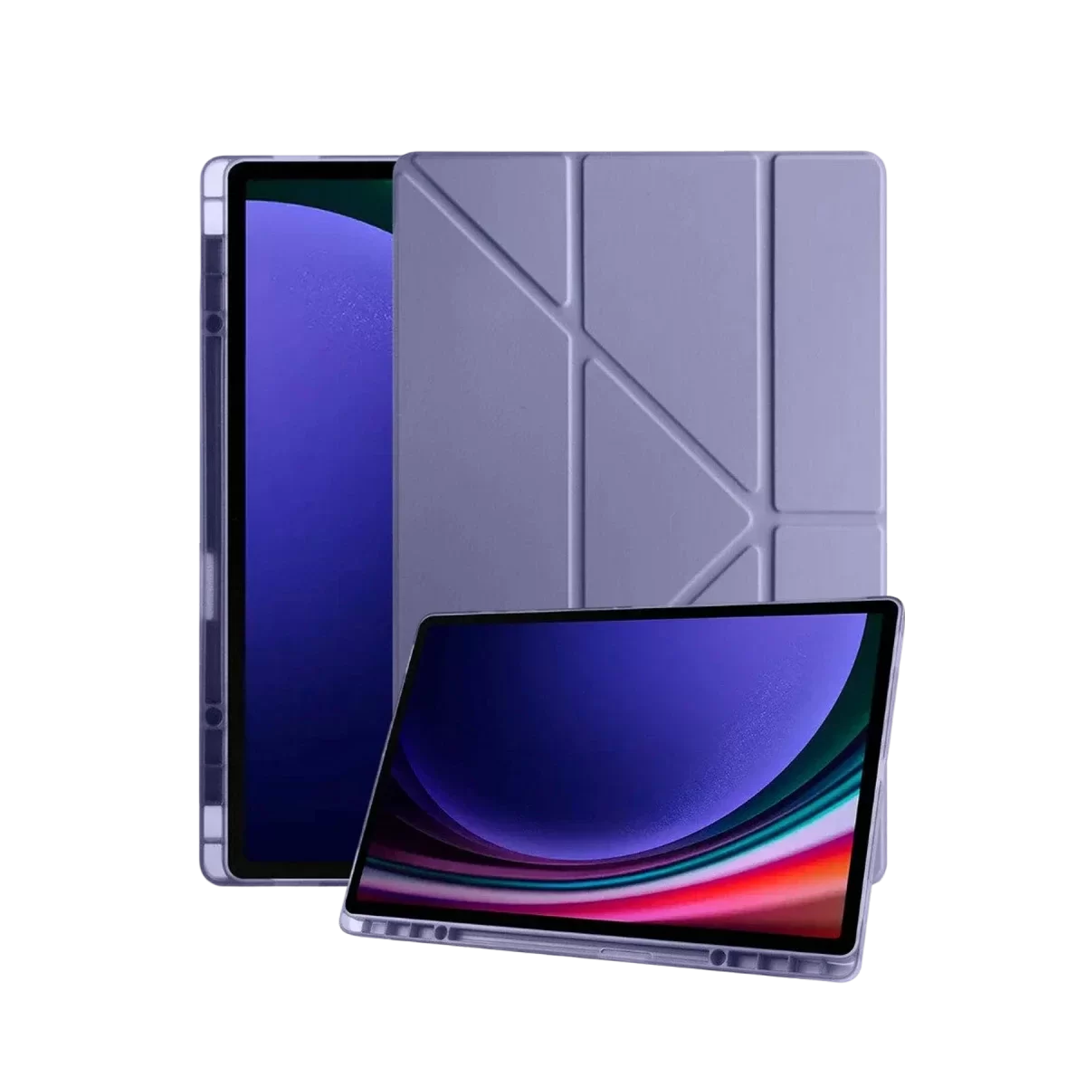 Newface Samsung Galaxy Tab A11 Kalemlikli Mars Tablet Kılıfı - Lavender