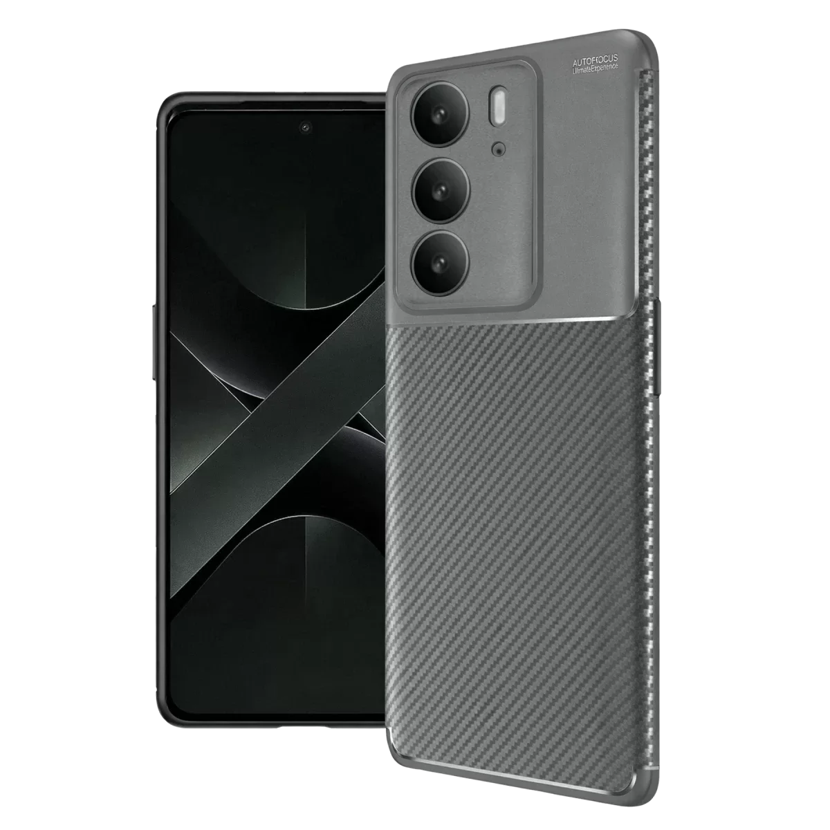 Newface Realme C75 4G Auto Focus Karbon Kapak - Gri