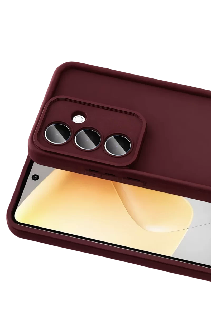 Newface Samsung Galaxy A57 5G Viera Silikon - Bordo