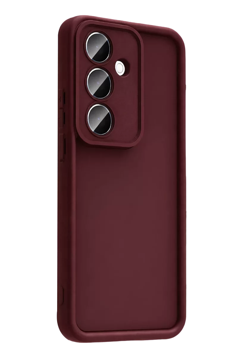 Newface Samsung Galaxy A57 5G Viera Silikon - Bordo
