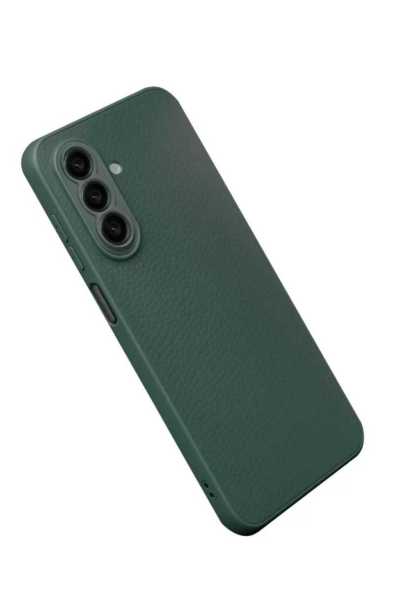 Newface Samsung Galaxy A57 5G Thermax Silikon Kılıf - Koyu Yeşil