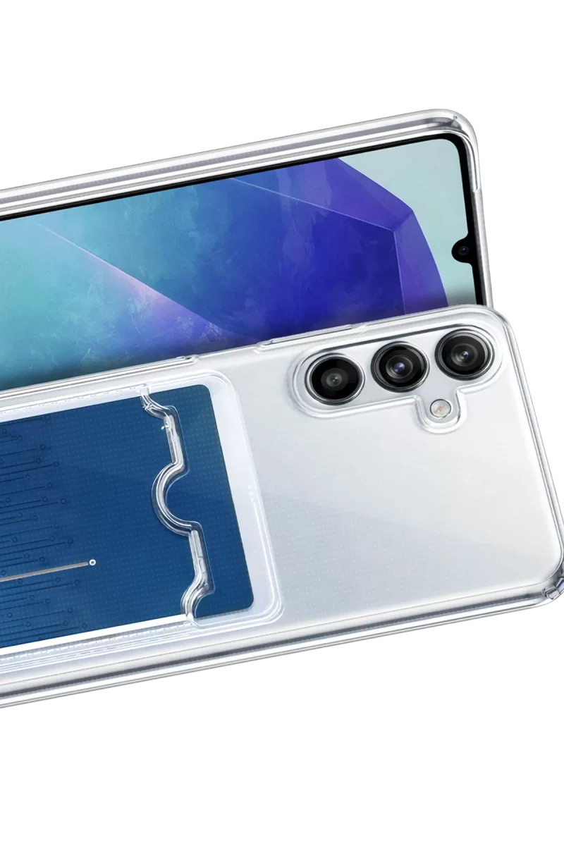 Newface Samsung Galaxy A37 5G Kart Şeffaf Silikon - Şeffaf