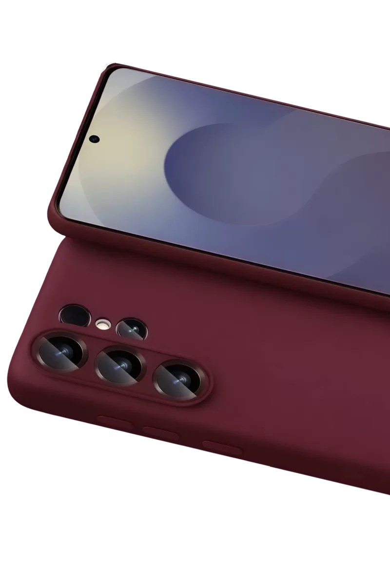 Newface Samsung Galaxy S26 Ultra First Silikon - Bordo