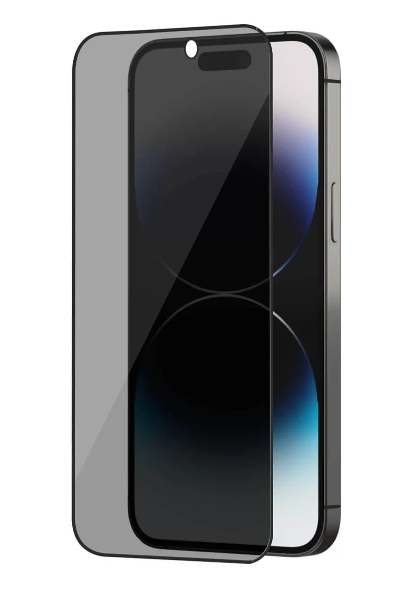 Newface Apple iPhone 17 Pro Bilvis 3X AR Hayalet Cam Ekran Koruyucu - Siyah