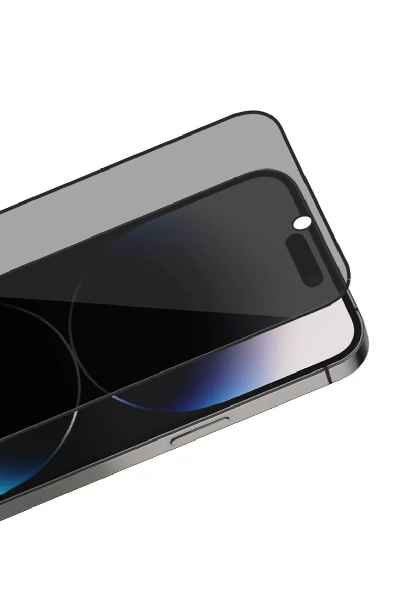 Newface Apple iPhone 17 Pro Bilvis 3X AR Hayalet Cam Ekran Koruyucu - Siyah