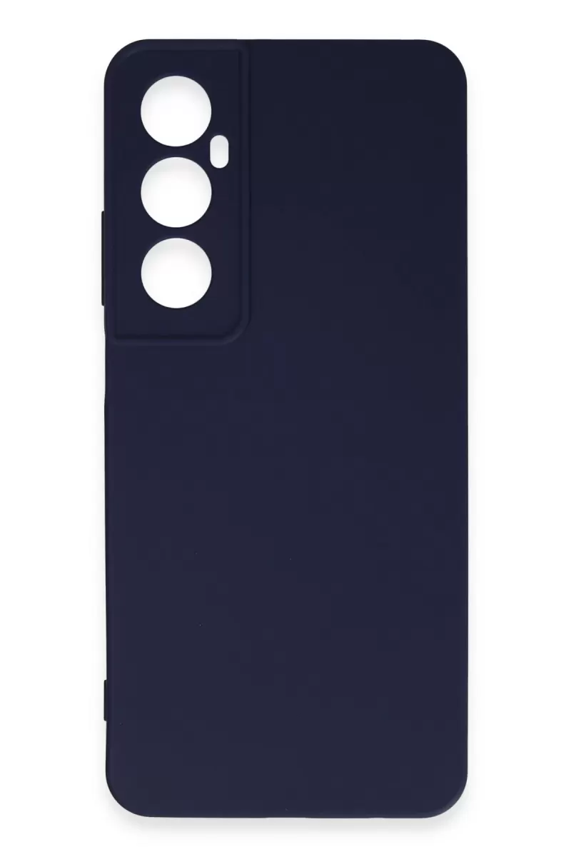 Newface Realme C65 Kılıf First Silikon - Lacivert