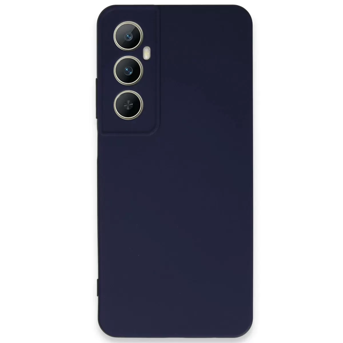 Newface Realme C65 Kılıf First Silikon - Lacivert