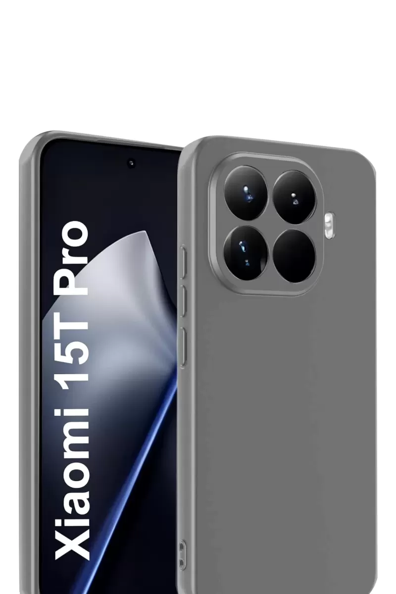 Newface Xiaomi Mi 15T Pro First Silikon - Gri