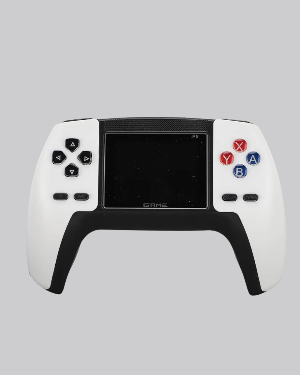 520 Klasik Oyunlu P5™ ControllerView Retro Konsol – Şarjlı, Ergonomik Tasarım