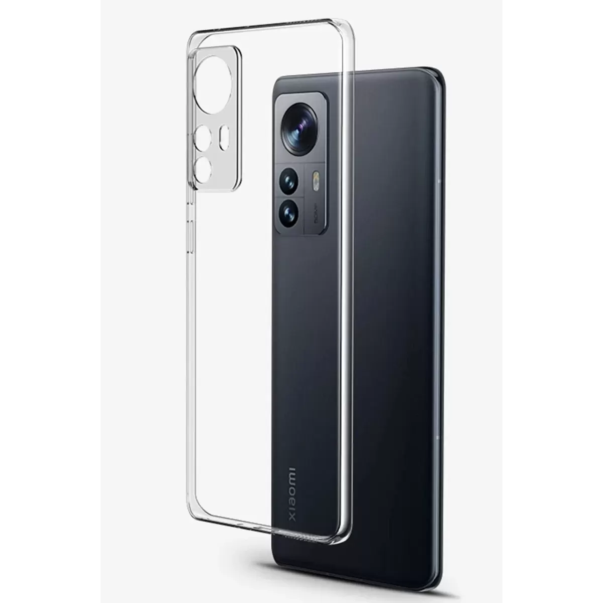 Newface Xiaomi Mi 12 Lite Kılıf Lüx Şeffaf Silikon