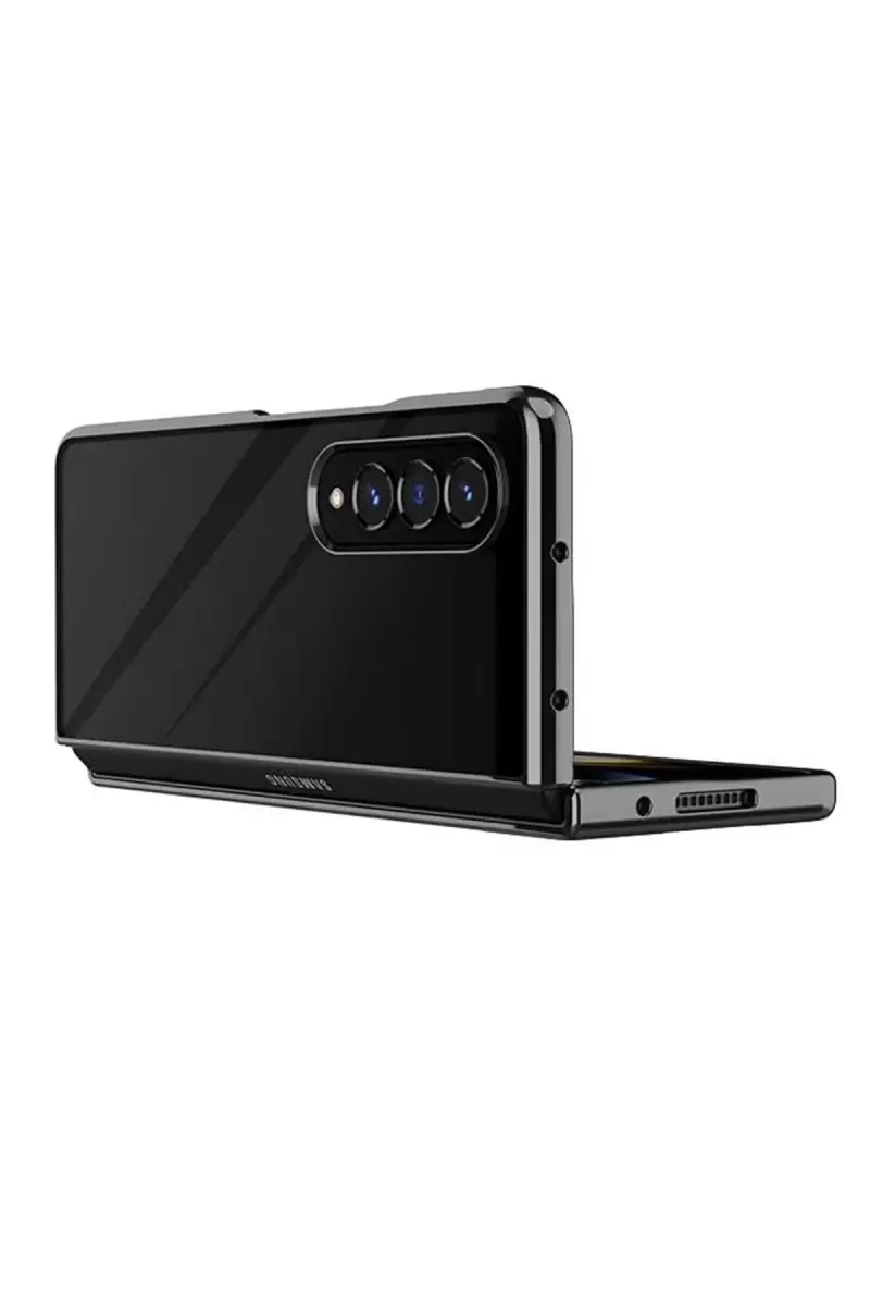 Newface Samsung Galaxy Z Fold 4 Kılıf Fold Element Kapak - Siyah