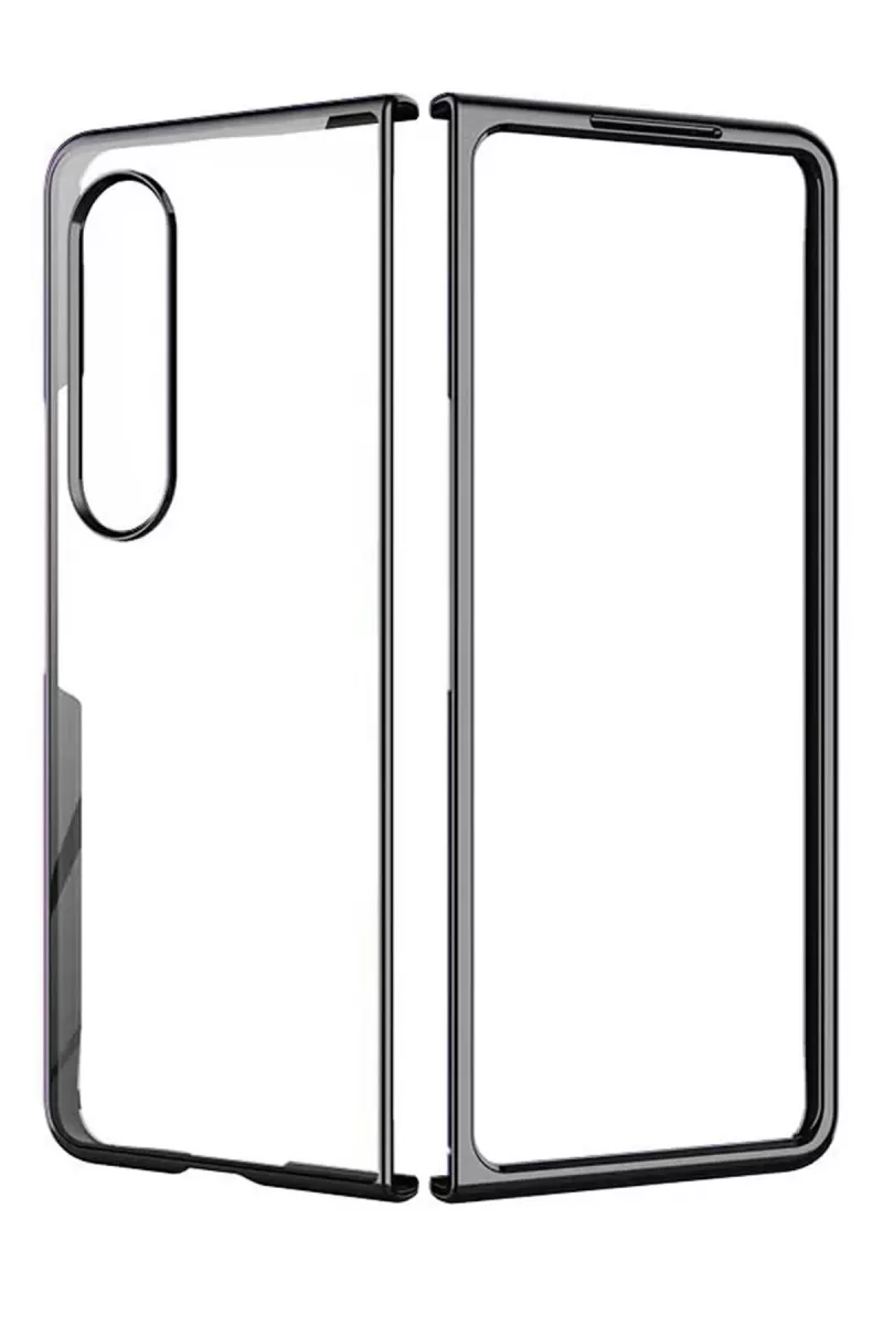 Newface Samsung Galaxy Z Fold 4 Kılıf Fold Element Kapak - Siyah
